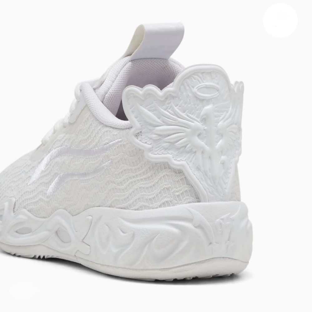 Puma LaMelo Ball MB.04 Lo basketball sneakers in the "Ice White" 10.5 - Picture 8 of 17